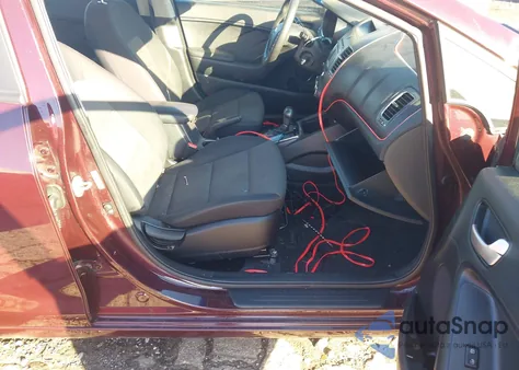 2017 Kia Forte Lx из США, поврежденный, VIN 3KPFL4A71HE017509